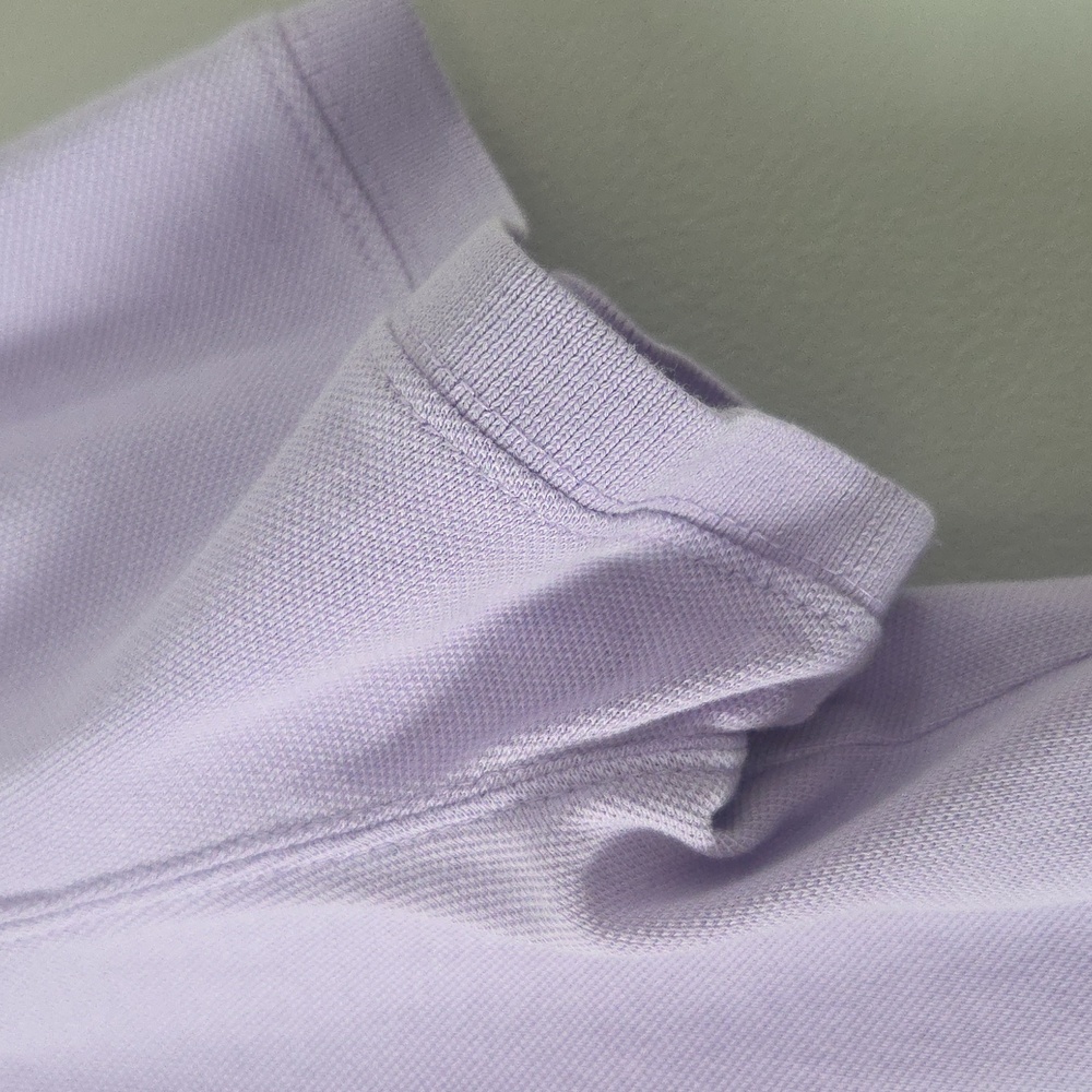 3/$15 Pastel Purple Polo (M) - Picture 4 of 6